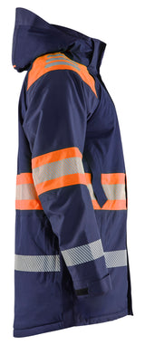Blåkläder 4485 High Vis Vinterparkajakke produktfoto til broderi