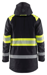 Blåkläder 4485 High Vis Vinterparkajakke materiale med logo