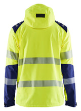 Blåkläder 4491 High Vis Softshelljakke produktbillede med logo