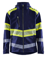Blåkläder 4494 High Vis Softshell Jakke med tryk eller logo – arbejdstøj og firmatøj