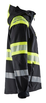 Blåkläder 4494 High Vis Softshell Jakke produktfoto til broderi