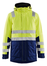 Blåkläder 4495 High Vis Vinterparkajakke med tryk eller logo – arbejdstøj og firmatøj