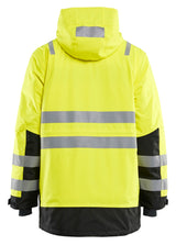 Blåkläder 4495 High Vis Vinterparkajakke materiale med firmalogo