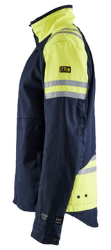 Blåkläder 4505 Jakke Inherent Steel produktbillede med logo