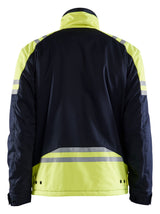 Blåkläder 4515 Vinterjakke Inherent Steel produktbillede med logo