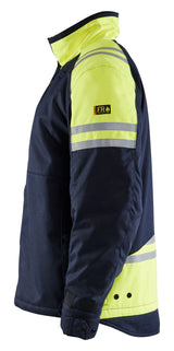 Blåkläder 4515 Vinterjakke Inherent Steel produktfoto med tryk