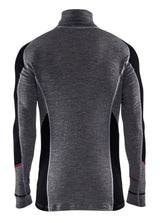 Blåkläder 4699 Undertrøje Merinould Half Zip Xwarm produktbillede med logo