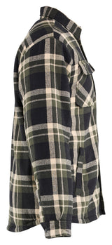 Blåkläder 4704 Flannelskjorte med Fiberpelsforing detalje til broderi