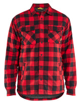 Blåkläder 4704 Flannelskjorte med Fiberpelsforing materiale med firmalogo