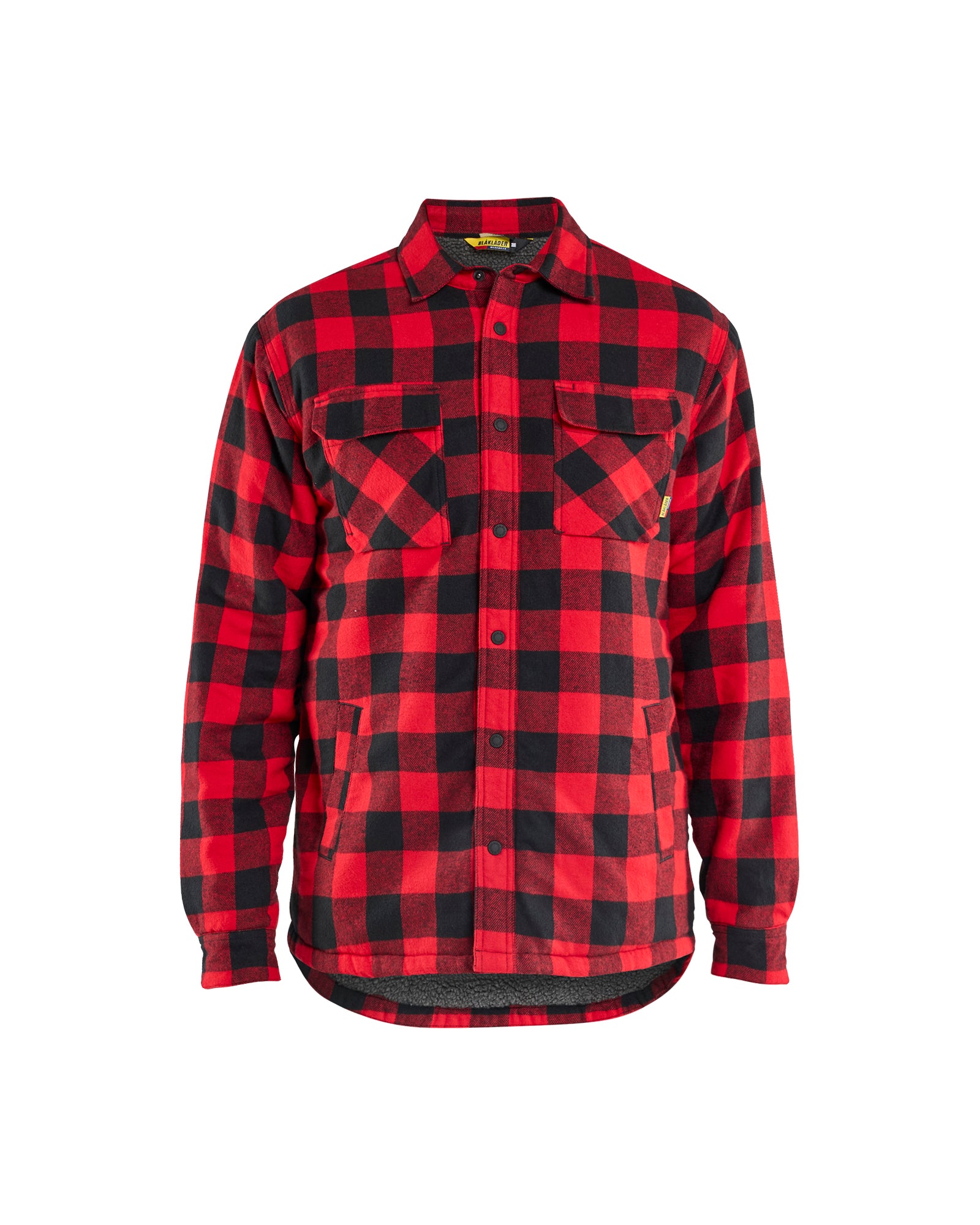 Blåkläder Flannelskjorte med Fiberpelsforing