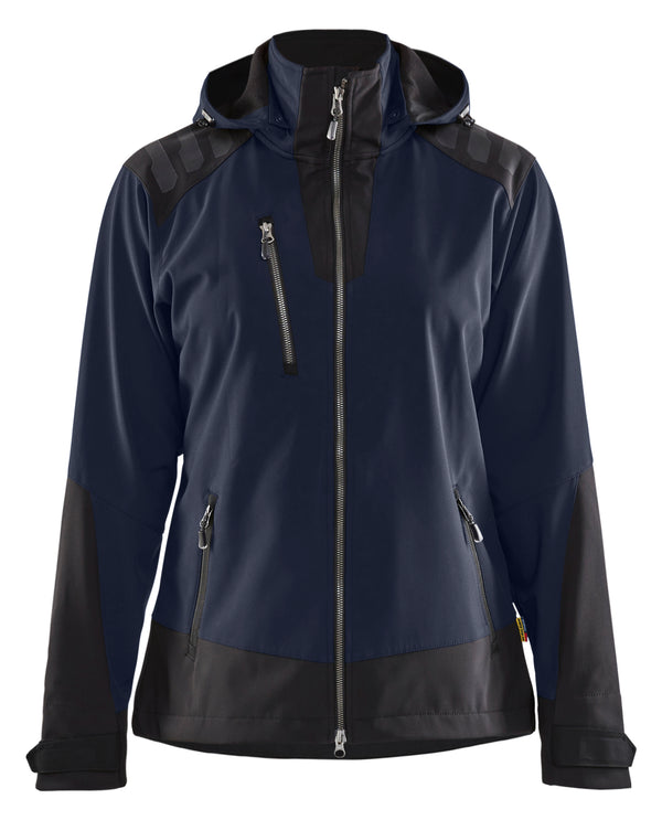 Blåkläder 4719 Dame Softshell Jakke med tryk eller logo – arbejdstøj og firmatøj