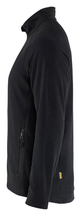 Blåkläder 4721 Microfleece-jakke nærbillede med tryk