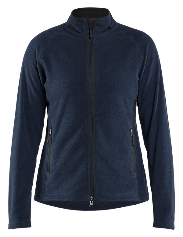 Blåkläder 4722 Dame Microfleece-jakke med tryk eller logo – arbejdstøj og firmatøj