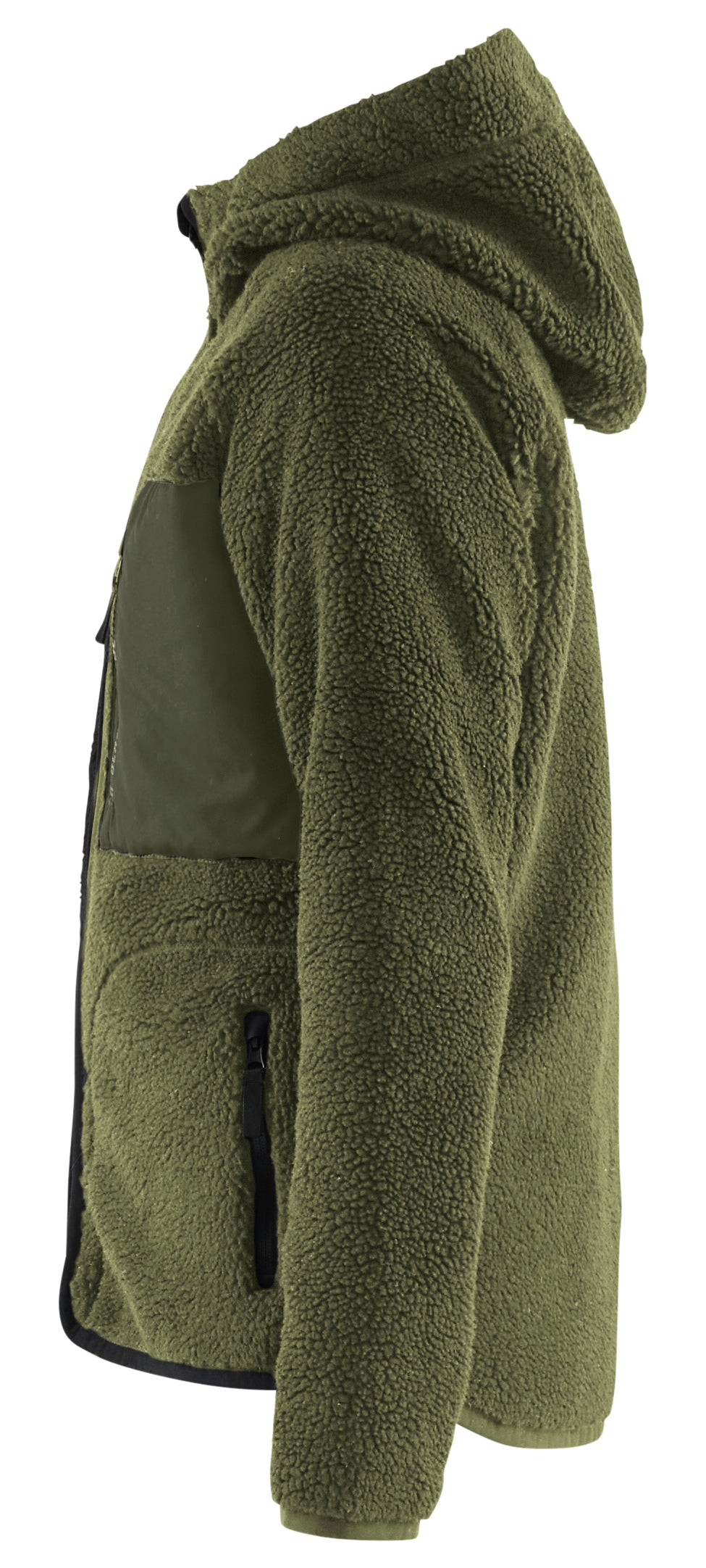 Dame Fiberpels Jakke med hætte