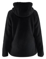 Blåkläder 4727 Dame Fiberpels Jakke med hætte nærbillede med logo