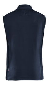 Blåkläder 4736 Striker Fleecevest nærbillede med logo