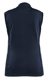 Blåkläder 4746 Dame Striker Fleecevest nærbillede med logo