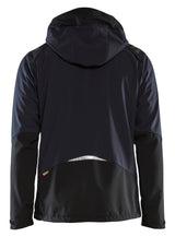 Blåkläder 4749 Softshell Jakke nærbillede med logo