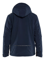 Blåkläder 4750 Letforet Vinter Softshelljakke produktbillede med logo