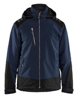 Blåkläder 4750 Letforet Vinter Softshelljakke materiale med firmalogo