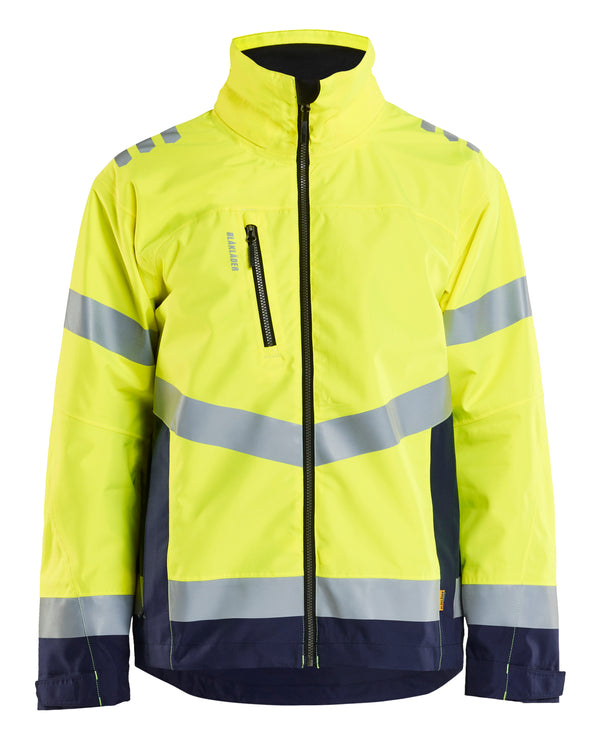 Blåkläder 4760 High Vis Skaljakke med tryk eller logo – arbejdstøj og firmatøj