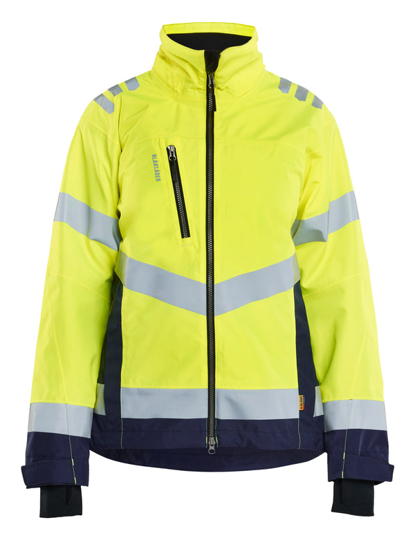 Blåkläder 4761 Dame High Vis Skaljakke med tryk eller logo – arbejdstøj og firmatøj