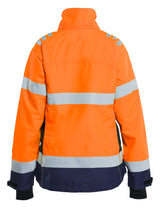 Blåkläder 4761 Dame High Vis Skaljakke materiale med logo