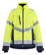 Blåkläder 4762 Dame High Vis Letforet Vinterjakke med tryk eller logo – arbejdstøj og firmatøj