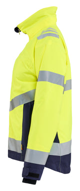 Blåkläder 4762 Dame High Vis Letforet Vinterjakke produktfoto med tryk