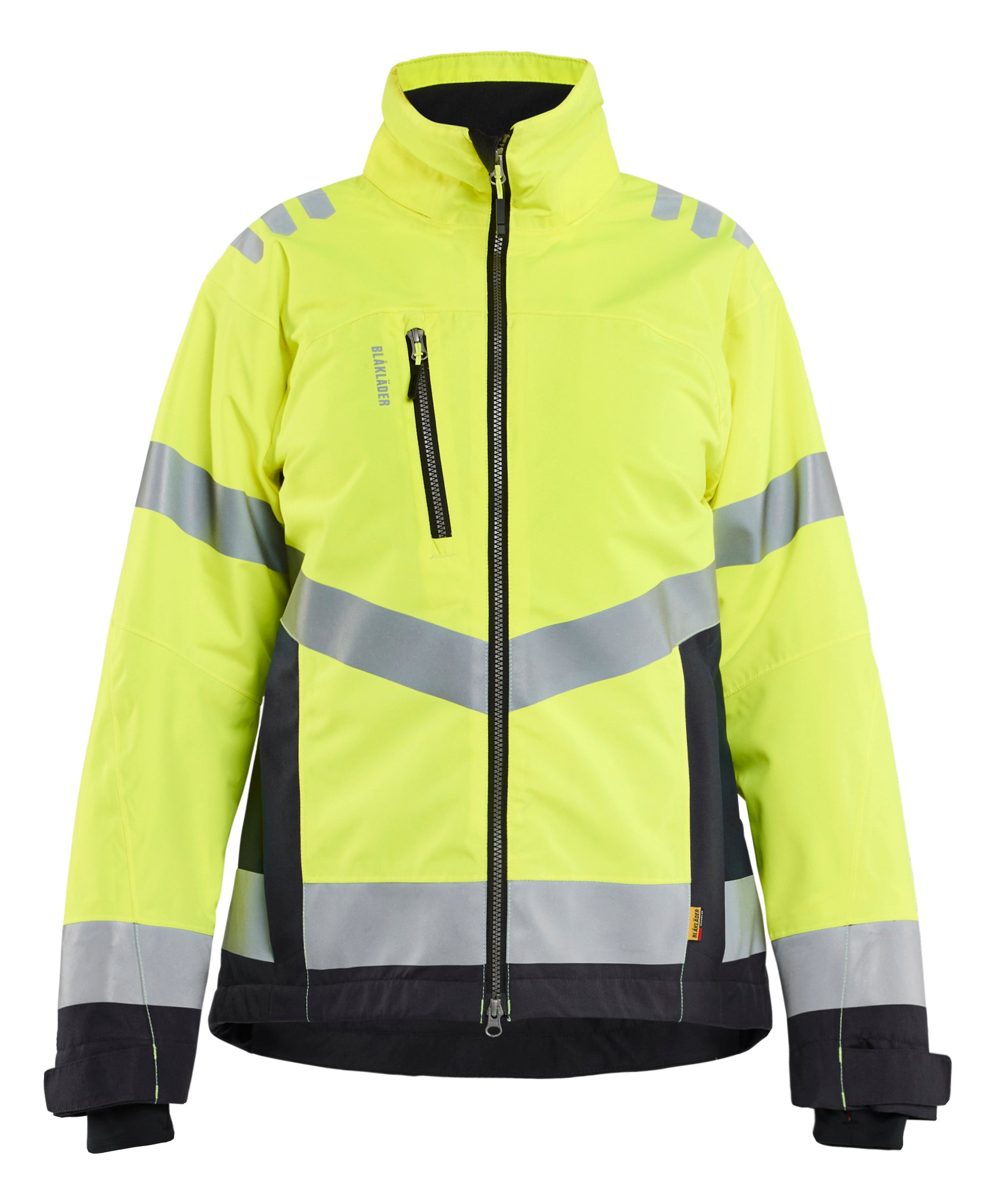 Dame High Vis Letforet Vinterjakke