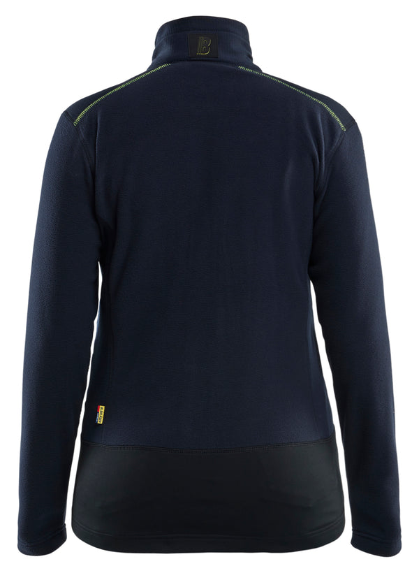 Blåkläder 4766 Dame microfleece jakke med tryk eller logo – arbejdstøj og firmatøj
