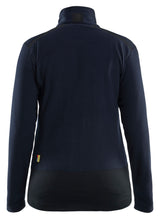 Blåkläder 4766 Dame microfleece jakke detalje til broderi