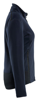 Blåkläder 4766 Dame microfleece jakke nærbillede med logo