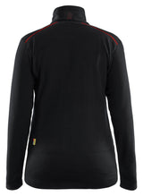 Blåkläder 4766 Dame microfleece jakke materiale med logo