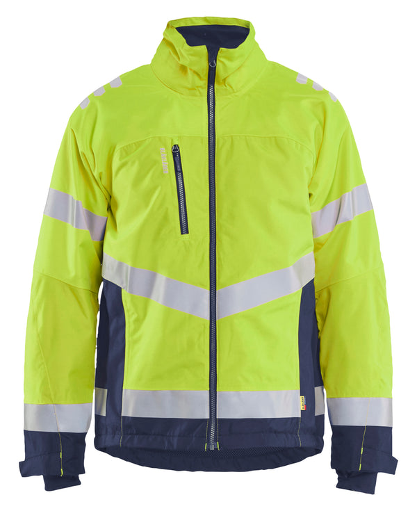 Blåkläder 4780 High Vis Letforet Vinterjakke med tryk eller logo – arbejdstøj og firmatøj