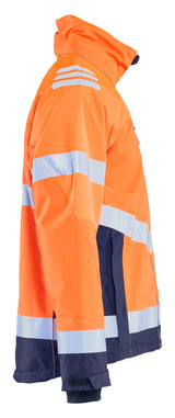Blåkläder 4780 High Vis Letforet Vinterjakke produktbillede til broderi