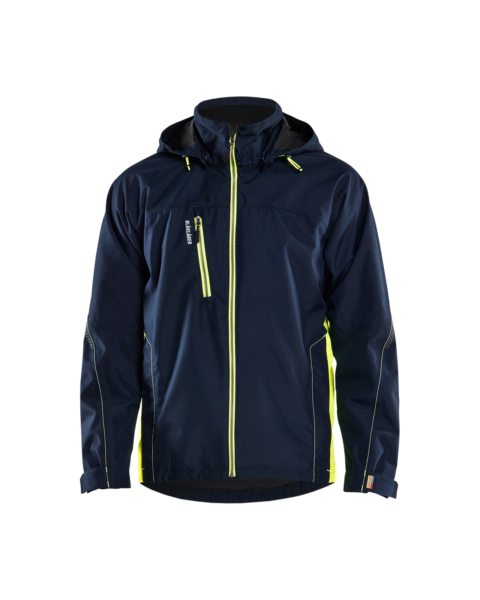 Blåkläder 4790 Skaljakke, Mørk Marineblå/High Vis Gul