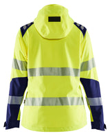 Blåkläder 4791 Dame High Vis Softshelljakke produktbillede med logo