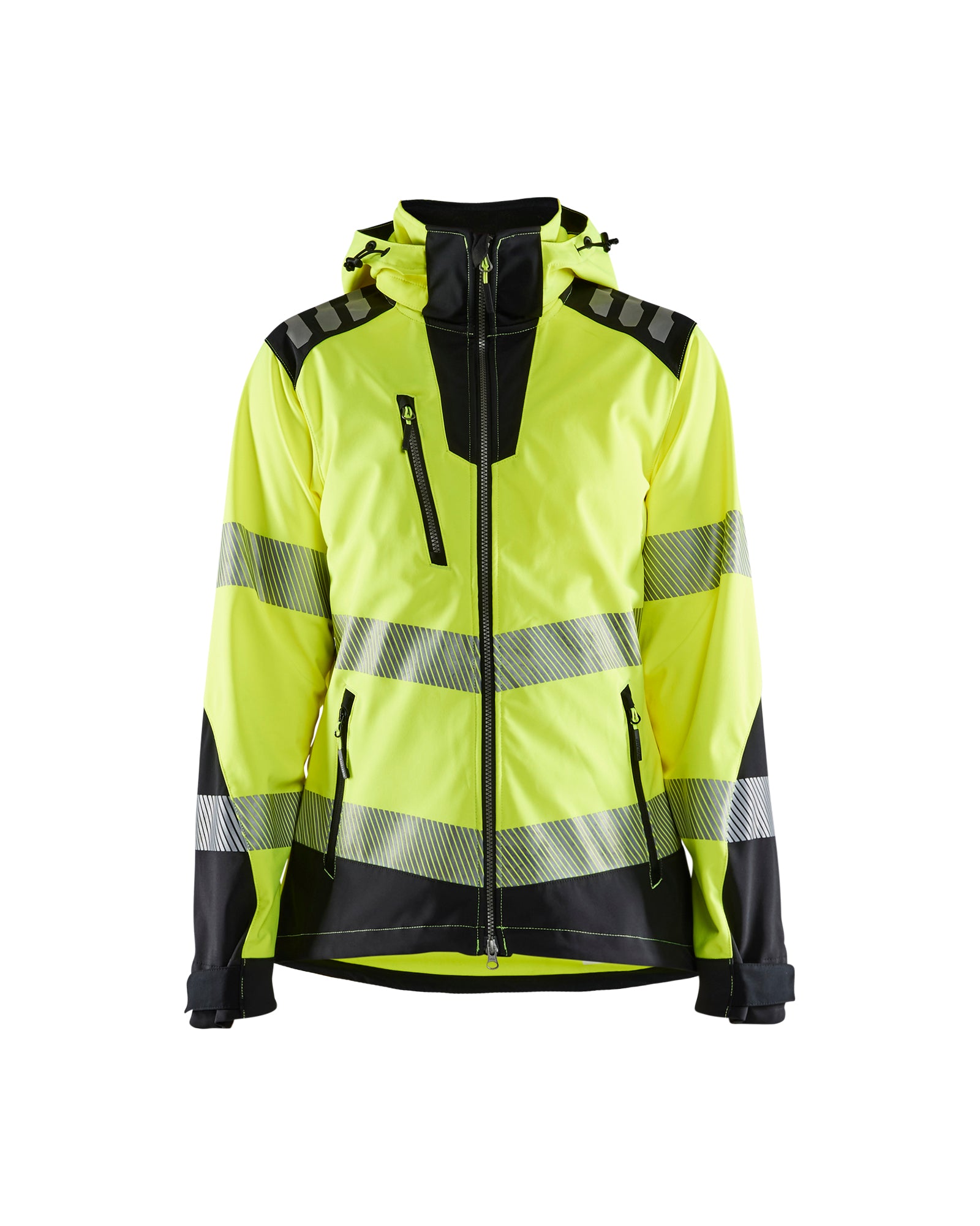 Blåkläder Dame High Vis Softshelljakke