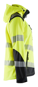 Blåkläder 4791 Dame High Vis Softshelljakke produktfoto til broderi