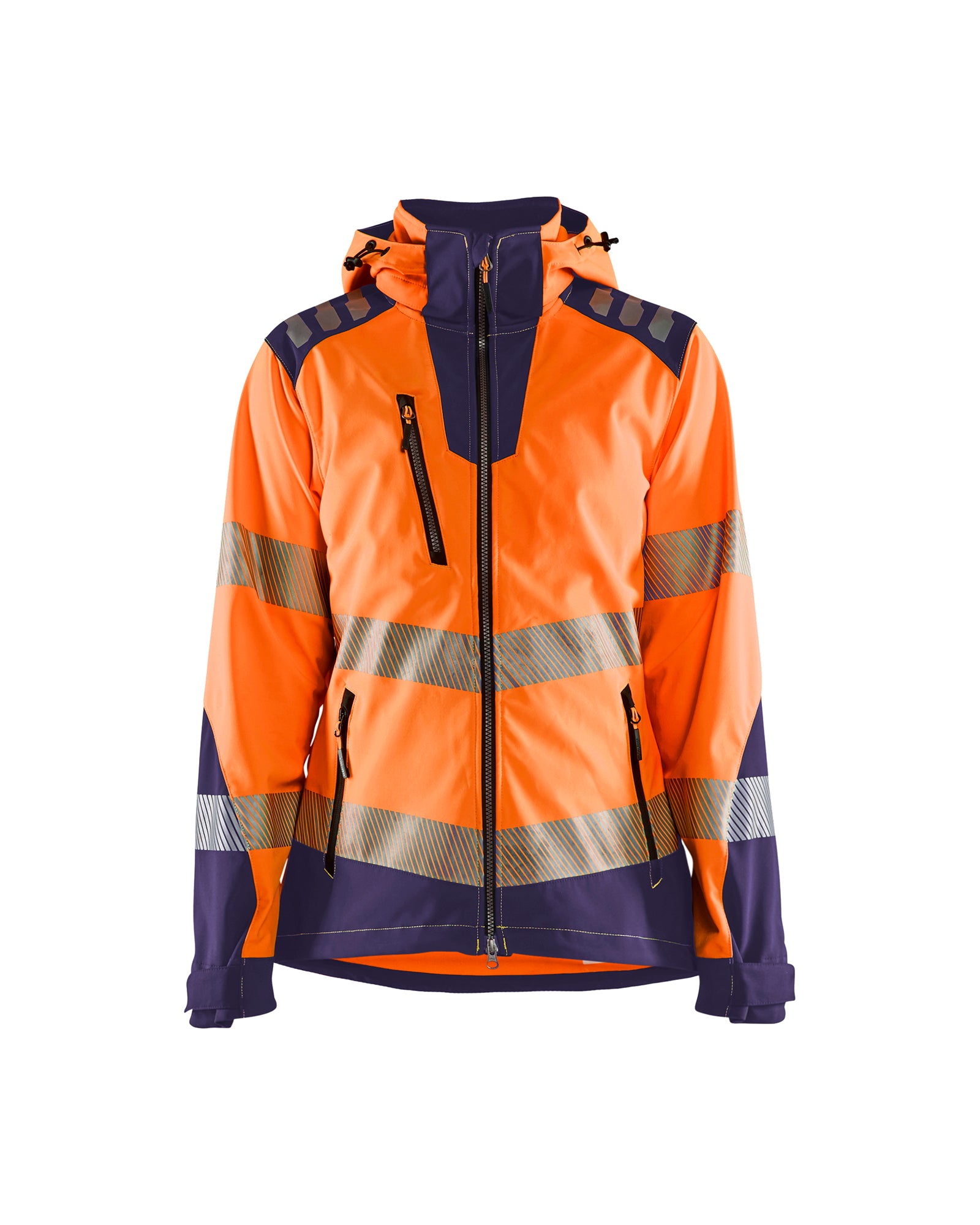 Blåkläder Dame High Vis Softshelljakke