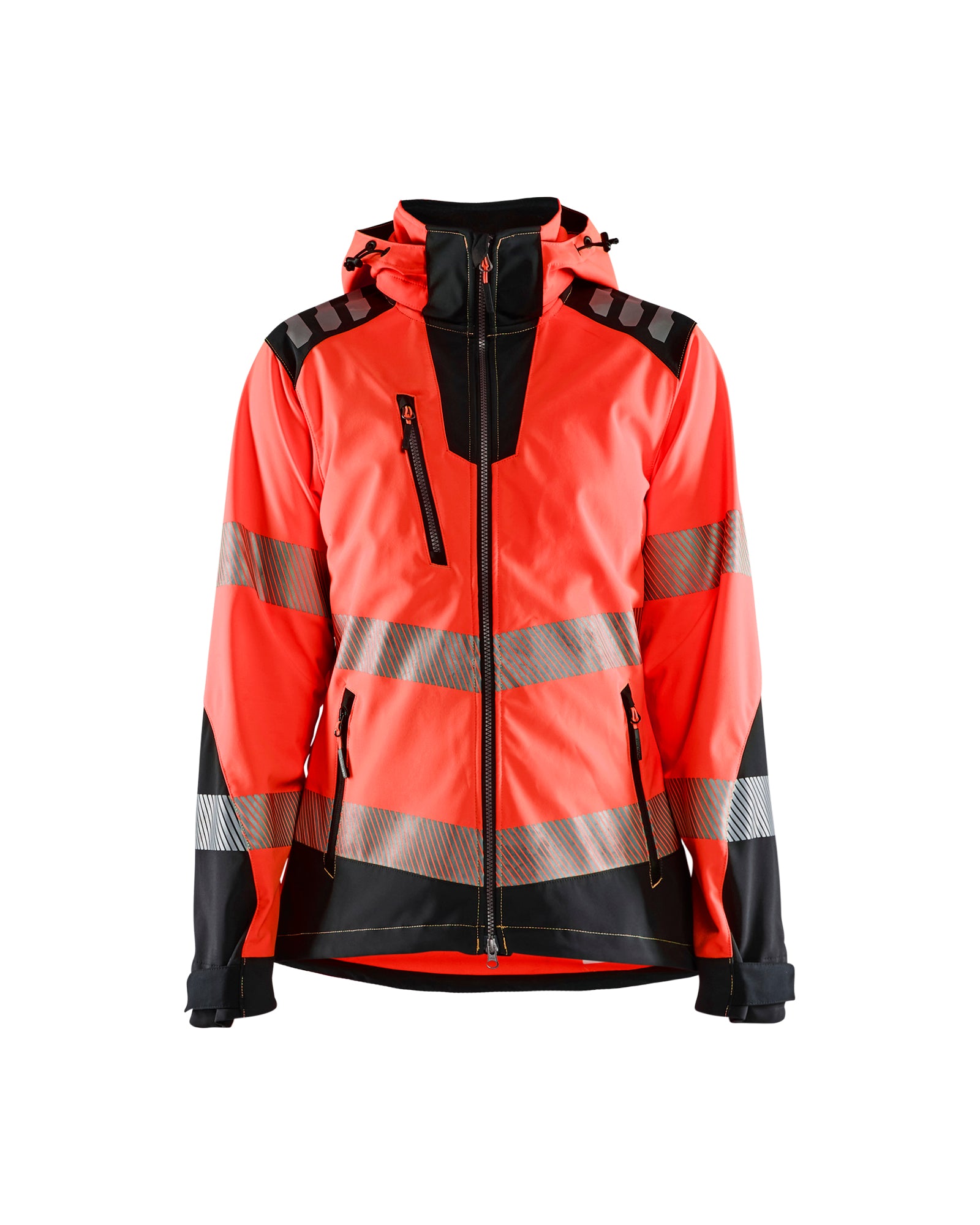 Blåkläder Dame High Vis Softshelljakke