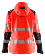 Blåkläder 4791 Dame High Vis Softshelljakke materiale med logo