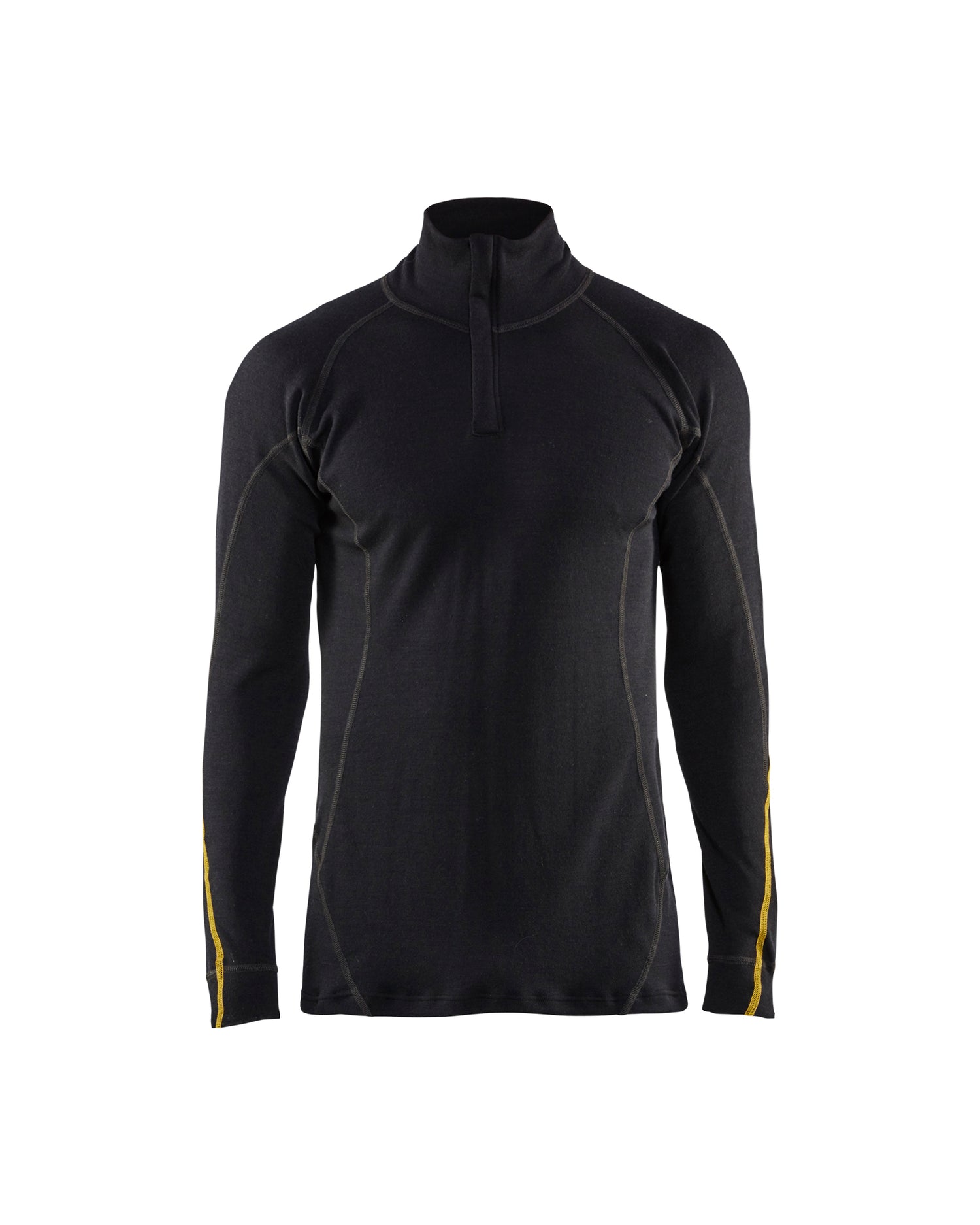 Blåkläder 4796 Flammehæmmende Undertrøje Half Zip Inherent, Sort