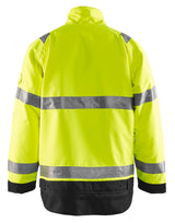 Blåkläder 4827 High Vis Vinterjakke nærbillede med logo