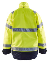 Blåkläder 4828 High Vis Vinterjakke bævernylon produktbillede med logo