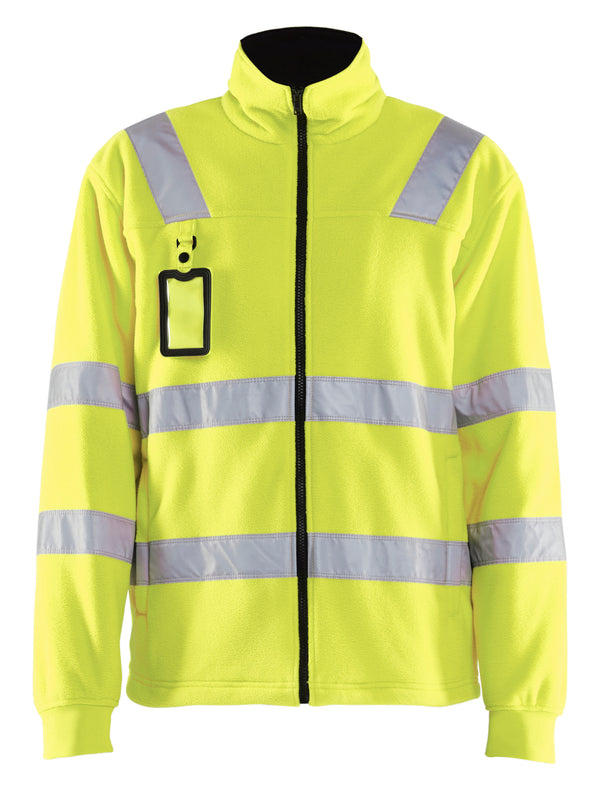 Blåkläder 4833 High Vis Fleecejakke med tryk eller logo – arbejdstøj og firmatøj