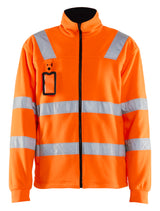 Blåkläder 4833 High Vis Fleecejakke materiale med firmalogo