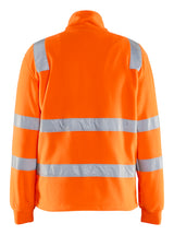 Blåkläder 4833 High Vis Fleecejakke nærbillede med logo