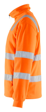 Blåkläder 4833 High Vis Fleecejakke produktbillede med tryk
